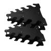 Anneome 2pcs Dumbbell Rack Stand Barbell Holder Plastic Weight Rack for Home Gym