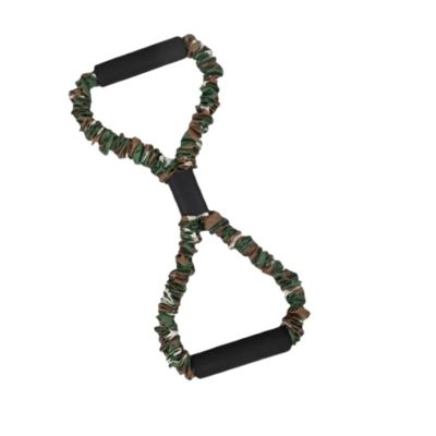NPQPNAFC Chest Exerciser Slimming Yoga 8 Word Chest Expander Eight-Character Pull Rope Muscle Trainning Elastic Home Sports Fitness Yoga Equipment Stretchers (Color : F)