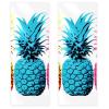 YTYVAGT Bathroom Hand Towels,Workout Towels for Gym Sweat,Yoga Mat Towel,Color Fruit Pineapple,2-Pc view 1