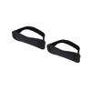 FOMIYES 2pcs Patella Knee Protector Braces Support Straps for Sports Reducing Pain Preventing Injuries for Running Basketball Football and More Black view 1