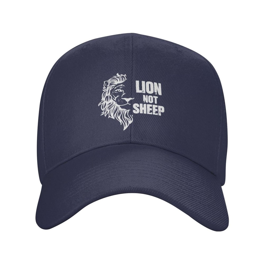 Lion Not Sheep Hat Golf Dad Hat Outdoor Baseball Truck Cap Men Women