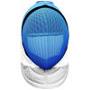 KJHY Fencing Helmet Fencing Hat Fencing Training Equipment for Male and Female Fencers (Thickness : Blue(Fixed Lining), Size : Small) view 1