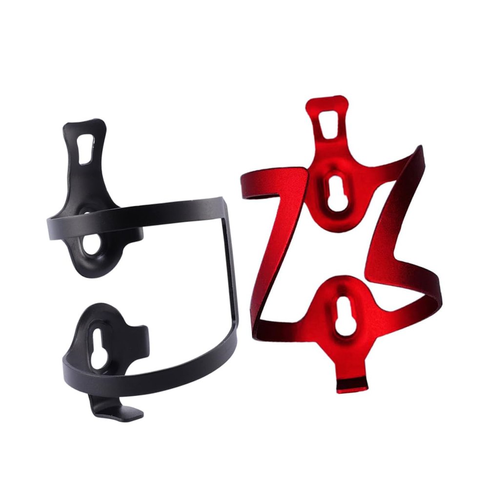 Anneome 2pcs Bike Water Bottle Holder Drink Cage Lightweight and Stable Design for Mountain and Road Biking Stylish and Colors
