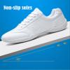 DADAWEN Adult & Youth White Cheerleading Shoe Athletic Sport Dance Shoes Training Competition Tennis Sneakers Cheer Shoes White US Size 9.5 M Toddler view 4