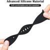 Amzhero Fitness Tracker band 16MM for D26Soft Silicone Replacement Sport Accessory Strap Wristband blue view 2