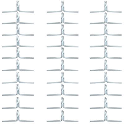 TAODAN 30PCS Lawn Chair Webbing Clip Spring Alloy Lounge Chair Webbing Clip Suitable for Furniture Upholstery Repair