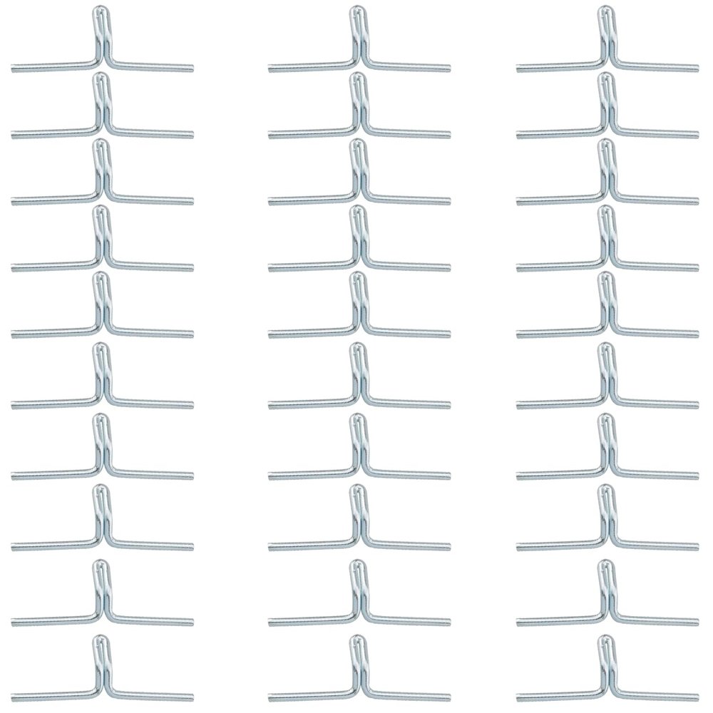 TAODAN 30PCS Lawn Chair Webbing Clip Spring Alloy Lounge Chair Webbing Clip Suitable for Furniture Upholstery Repair