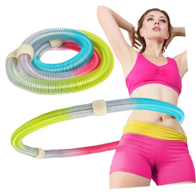 Yardwe Korean-Style Gradient Spring Belly Hoop for Women Portable Detachable Fitness Equipment for Waist Abdominal Massage for