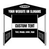 LANTENTSUN 10x10FT Custom Canopy Tent for Outdoor Business Event Pop Up Food Booth Tent with Logo Text Photo Color view 1
