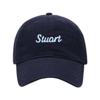 Baseball Cap Men Women Name Stuart Gift Embroidered Unisex Classic Adjustable Strapback Dad Hat (7 1/2,Navy)
