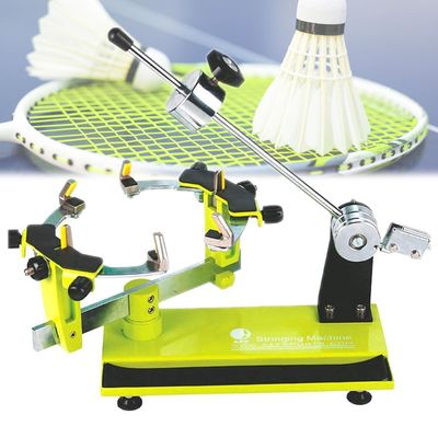 BDJSN DIY Badminton Racket Stringing Machine, Heavy Duty Desktop Racket Stringing Machine, 6-Point Fixed 90lb Winch Type Tennis Racket Stringing Machine for Badminton, Tennis, Squash Rackets