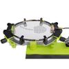 BDJSN DIY Badminton Racket Stringing Machine, Heavy Duty Desktop Racket Stringing Machine, 6-Point Fixed 90lb Winch Type Tennis Racket Stringing Machine for Badminton, Tennis, Squash Rackets view 3