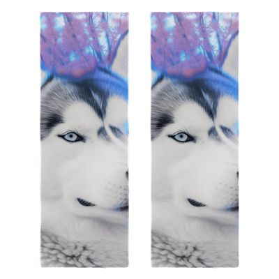 YTYVAGT Bathroom Hand Towels,Workout Towels for Gym Sweat,Yoga Mat Towel,Dog Animal Wolf,2-Pc