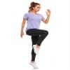 Abrooical Women's Short Sleeve Sportswear Hiking Top Lightweight Quick Dry Fitness Soprt Tee Side Split Lavender Small view 4