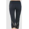 Bestgift Casual Yoga Pants Leggings Mesh Breathable Sports Bottom Pants Women White L view 4