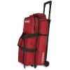 LARIPOP 3 Ball Bowling Bags with Wheels,Rolling Bowling Ball Bag for 3 Balls & Accessories -Retractable Handle Extends to 38" view 1