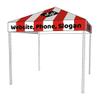 LANTENTSUN 10x10FT Custom Canopy Tent for Outdoor Business Event Pop Up Food Booth Tent with Logo Text Photo Color view 3