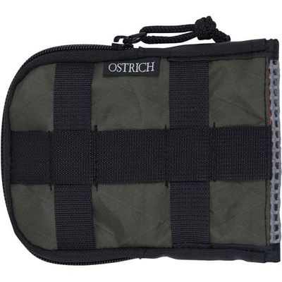 Ostrich Sound Pouch Included: 2 x Fastening Belts X Olive Size: 0.8 x 3.7 x 7.1 inches (20 x 95 x 180 mm)