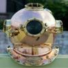 NineFit Basics US Navy Model Mark V Copper Brass 18"" Diving Divers Helmet Deep Sea Marine Gift, As shown in image view 4