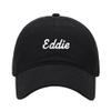 Baseball Cap Men Women Name Eddie Gift Embroidered Unisex Classic Adjustable Strapback Dad Hat (7 1/2,Black) view 1