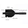 Folding Shovel Portable Multi-Function Shovel Durable Compact and Small Snow Shovel Used for Shovel Snow Ice Shaver Hiking Camping Car Emergency view 3