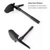 Folding Shovel Portable Multi-Function Shovel Durable Compact and Small Snow Shovel Used for Shovel Snow Ice Shaver Hiking Camping Car Emergency view 4