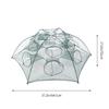 POPETPOP 1pc Portable Umbrella-Shaped Shrimp Net Fishing Cage for Crab and Lobster Compact Fishing Accessory for River and Lake Use Random Style view 4