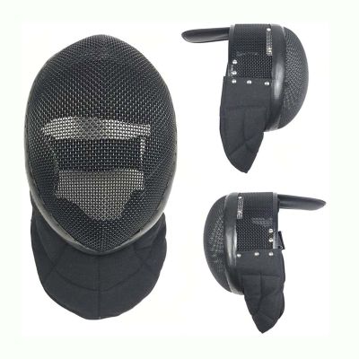 KJHY Fencing Coaches Helmet Fencing Coaches Hat (with Removable Lining) 1600N Fencing Training Equipment (Thickness : Black, Size : Small)