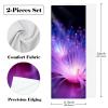 YTYVAGT Bathroom Hand Towels,Workout Towels for Gym Sweat,Yoga Mat Towel,Purple Light Lines,2-Pc view 3