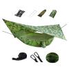 Camping Hammock Portable Outdoor Quick Open Double Net Hammocks Travel Camping Hanging Hammock Swing and Canopy Tent Awnings (Color : 8) view 2
