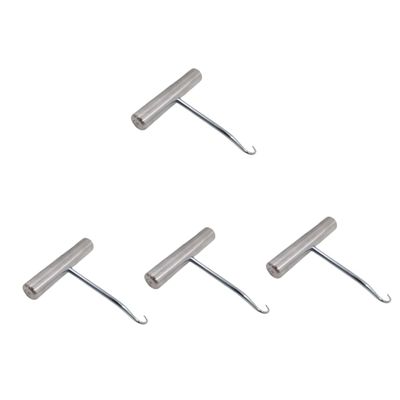 Tofficu 4pcs Portable Tennis Stringing Machine Tool Shape Design for Racket Stringing Assistance