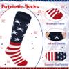 Zando Youth Soccer, Baseball Socks Girls Knee High Sport Socks American Flag 3-6 Years view 3