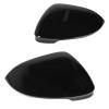 2PCS Rearview Mirror Cover Bright Black Smooth Texture Door Side Mirror Housing Fit For Mk8 2020 + view 3