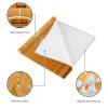 YTYVAGT Gym Towels,Hand Towels,Workout Towels for Gym Bag,Brown Basketball Field,2-Pc view 3