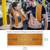 YTYVAGT Gym Towels,Hand Towels,Workout Towels for Gym Bag,Brown Basketball Field,2-Pc view 4