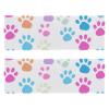 YTYVAGT Bathroom Hand Towels,Workout Towels for Gym Sweat,Yoga Mat Towel,Colorful Dog Footprints Cartoon,2-Pc view 1