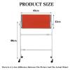 XLTFUC Table Tennis Rebound Board,Professional Table Tennis Return Board,Indoor Training Equipment with Universal Wheels,Adjustable Angle,Suitable for Home Gyms and Schools view 2