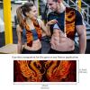 YTYVAGT Bathroom Hand Towels,Workout Towels for Gym Sweat,Yoga Mat Towel,Chinese Dragon and Phoenix,2-Pc view 4
