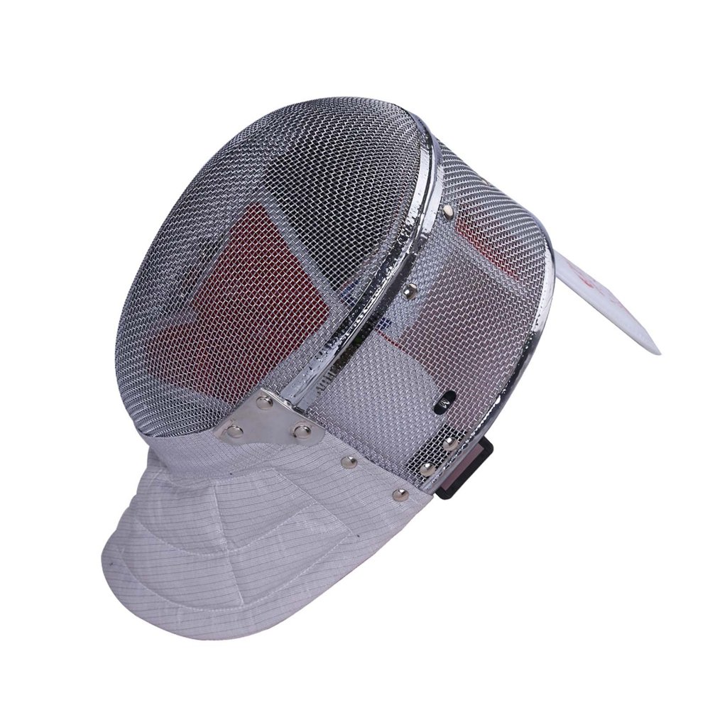KJHY Fencing Saber Helmet Fencing Hat 350N/700N/1600N Fencing Training Equipment for Child and Adult Fencer (Thickness : 350N (Dismantling), Size : Large)