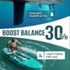ZLX 11'6" Extra Wide Inflatable Stand Up Paddle Board SUP | Stable Non-Slip Deck Pad, Unique Fin System and Premium iSUP Accessories - Portable Backpack & Upgraded Pump for Adults, All Skill Levels view 3