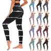 asntrgd Women's Yoga Leggings Tall Seamless Butt Lifting Yoga Pants Stretchy High Waist Active Activewear Plus Size Legging Sky Blue view 2
