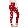 Athletic Leggings Woman Seamless Buttery Soft Yoga Pants High Waist Sport Fitness Tummy Contro1 Workout Legging Athletic Red view 1