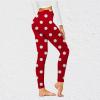 Athletic Leggings Woman Seamless Buttery Soft Yoga Pants High Waist Sport Fitness Tummy Contro1 Workout Legging Athletic Red view 3