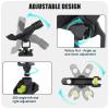 Fishing Rod Holders for Boat, Fishing Boat Rod Holder with Square Rail Mount Track Mount, 360 Degree Adjustable Pole Holders Fishing Rod Rack 1Pack view 4