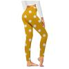 Athletic Leggings Woman Seamless Buttery Soft Yoga Pants High Waist Sport Fitness Tummy Contro1 Workout Legging Athletic Yellow view 1