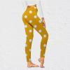 Athletic Leggings Woman Seamless Buttery Soft Yoga Pants High Waist Sport Fitness Tummy Contro1 Workout Legging Athletic Yellow view 3