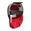 KJHY Fencing Helmet Fencing Head Cover Protector (with Removable Lining) 350N Fencing Coaches Helmet Fencing Training Equipment (Thickness : Disassembly Lining, Size : Small) view 4