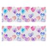 YTYVAGT Bathroom Hand Towels,Workout Towels for Gym Sweat,Yoga Mat Towel,Watercolor Love Hearts,2-Pc view 1