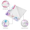 YTYVAGT Bathroom Hand Towels,Workout Towels for Gym Sweat,Yoga Mat Towel,Watercolor Love Hearts,2-Pc view 3