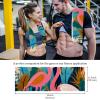 YTYVAGT Bathroom Hand Towels,Workout Towels for Gym Sweat,Yoga Mat Towel,Tropical Leaves Flamingo Flowers,2-Pc view 4